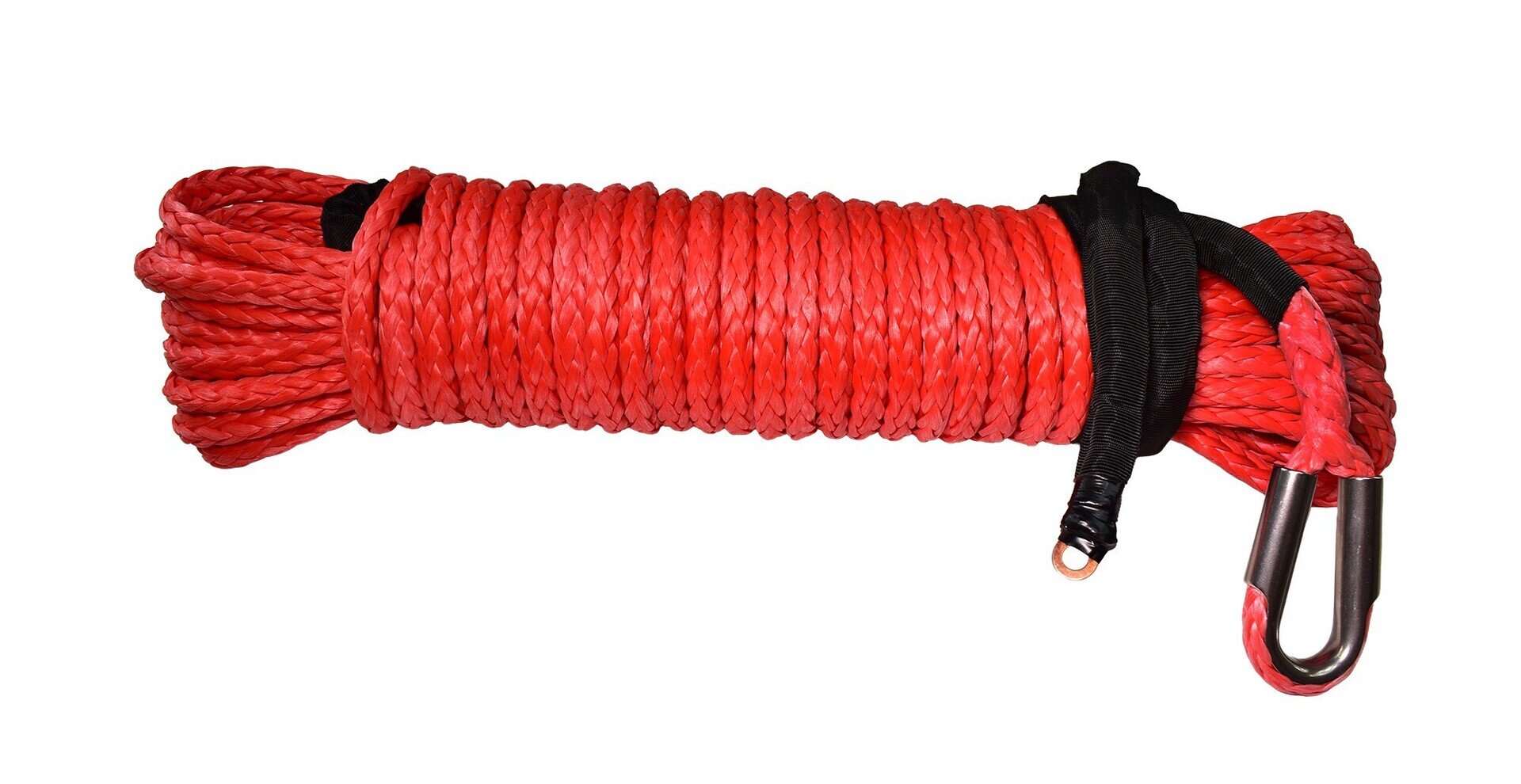 Lina syntetyczna 12mm x 25m – czerwona 11,5T