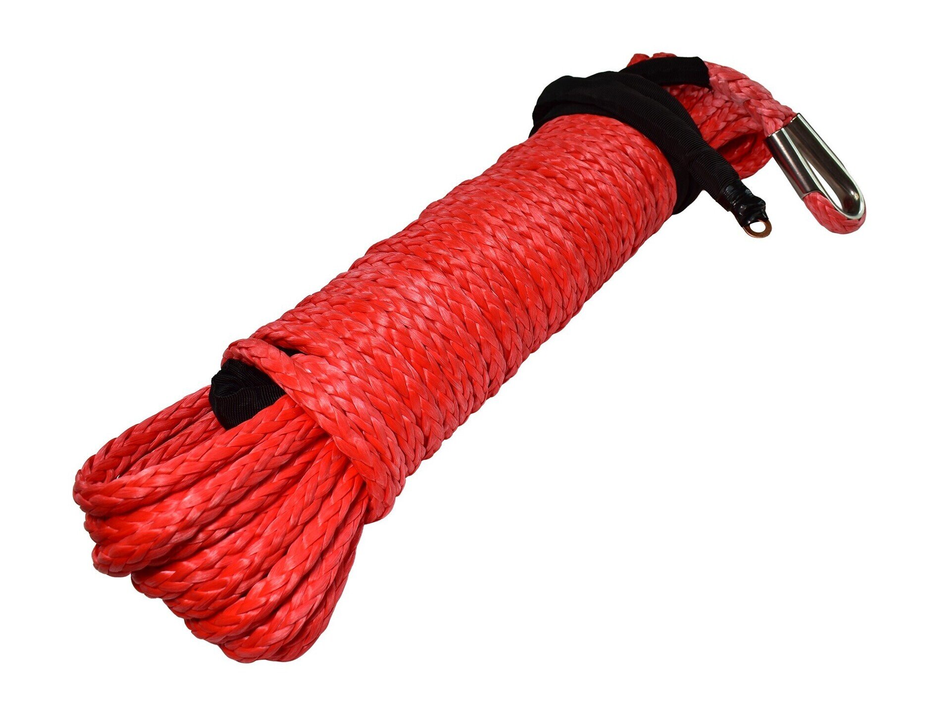 Lina syntetyczna 12mm x 25m – czerwona 11,5T