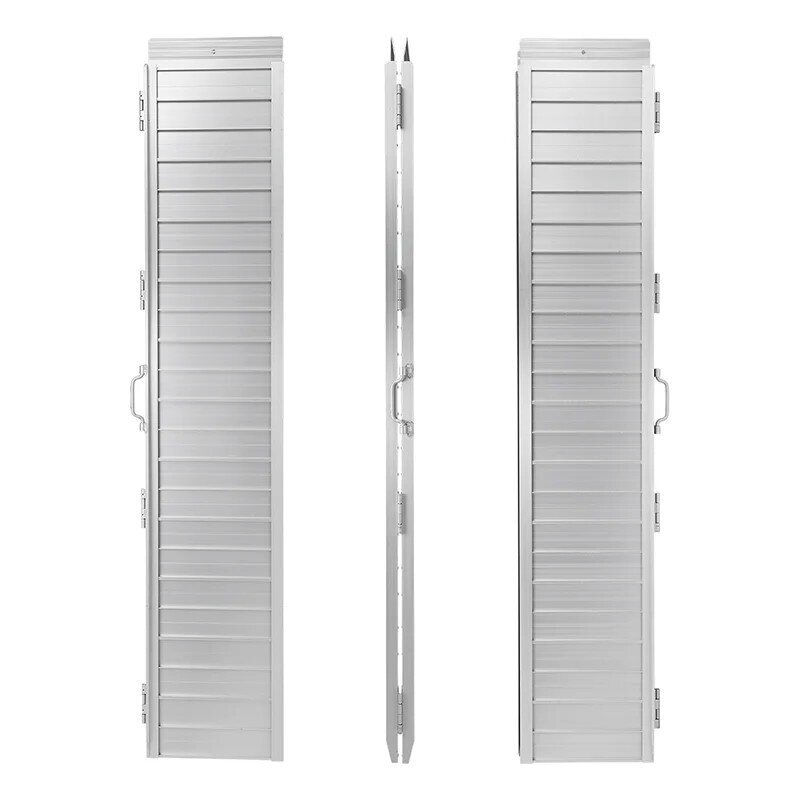 Folding aluminum ramp for wheelchair 183×73 cm