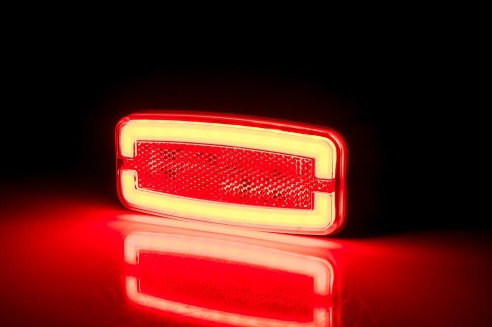 Horpol red LED marker lamp 12/24V wire 0.5m