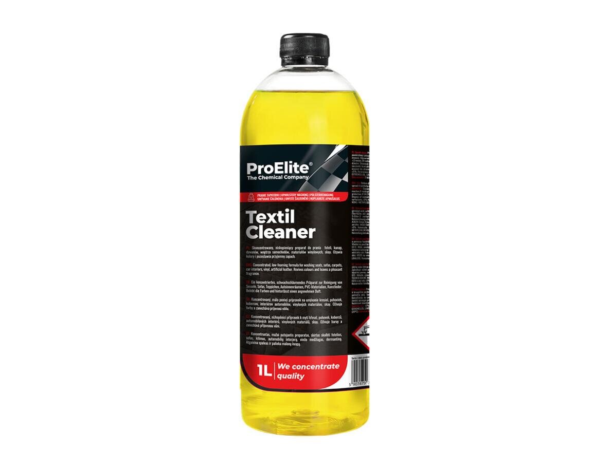 ProElite Textil Cleaner 1L – Niskopieniący koncentrat do prania tapicerki –