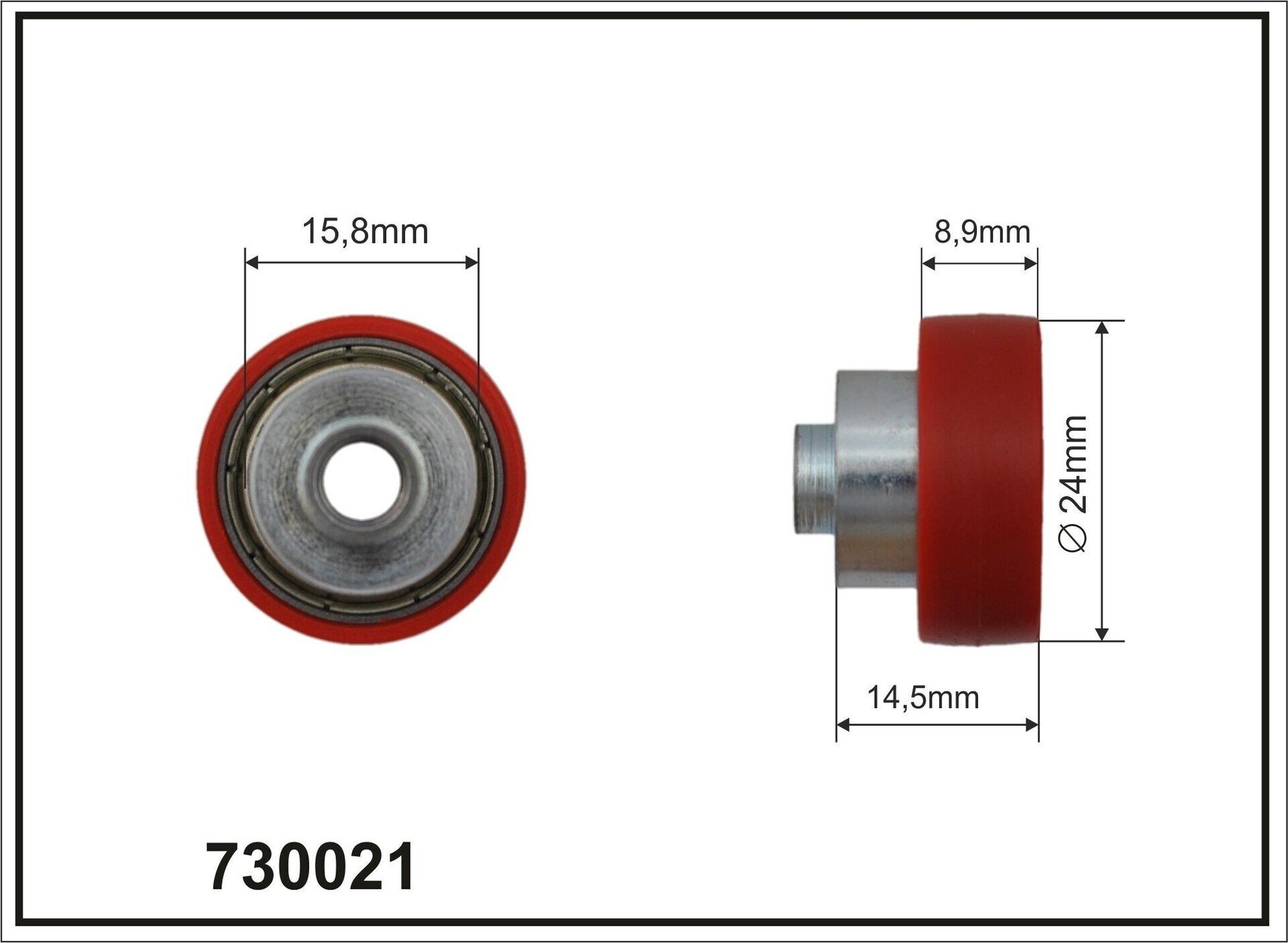 Rolka dachu VERSUS FI 24 L 17,5