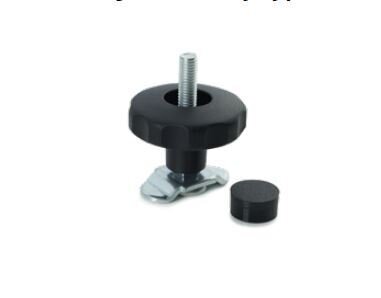 AIRLINE M8x60 rail mounting: set screw + knob