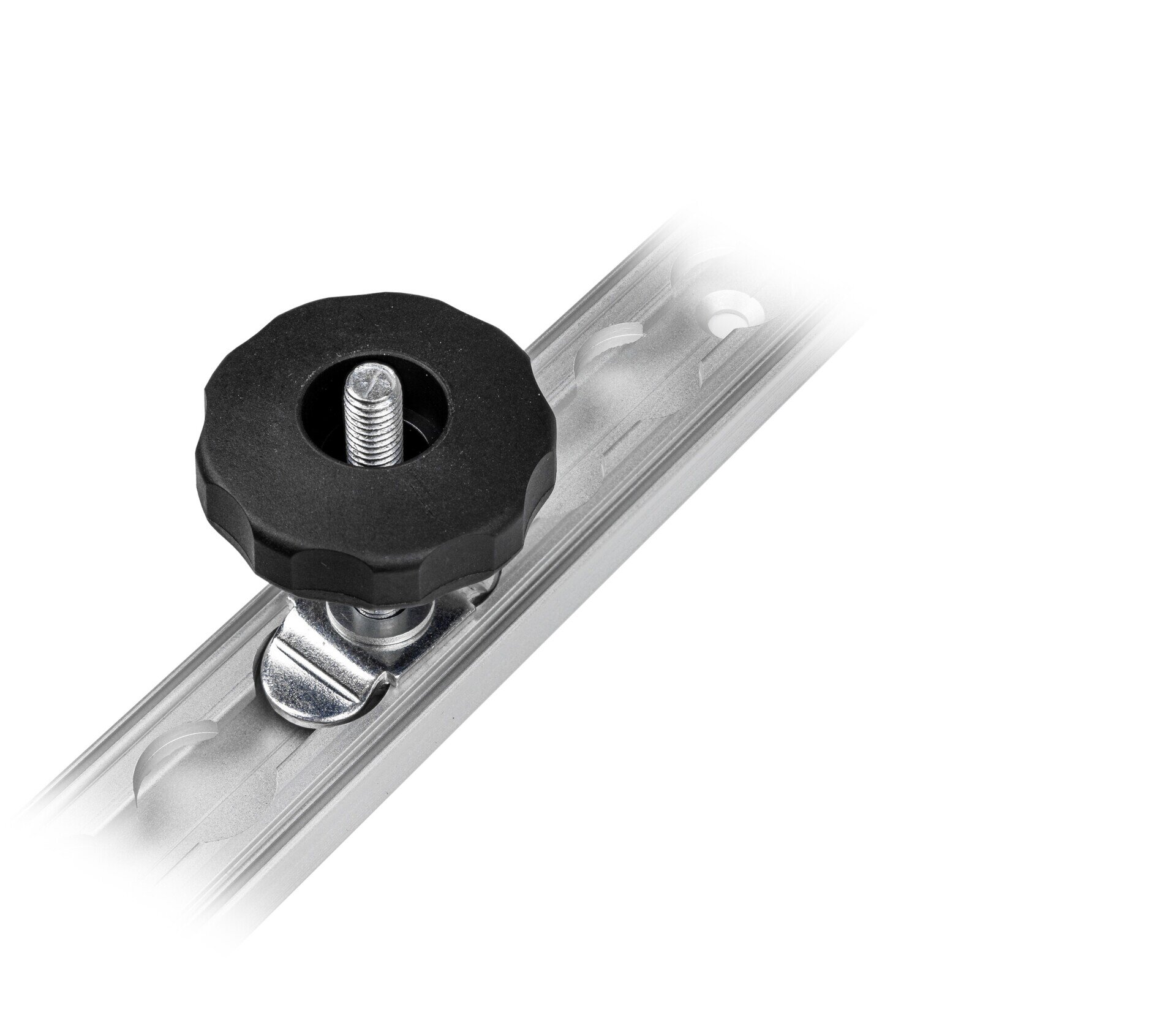 AIRLINE M8x60 rail mounting: set screw + knob