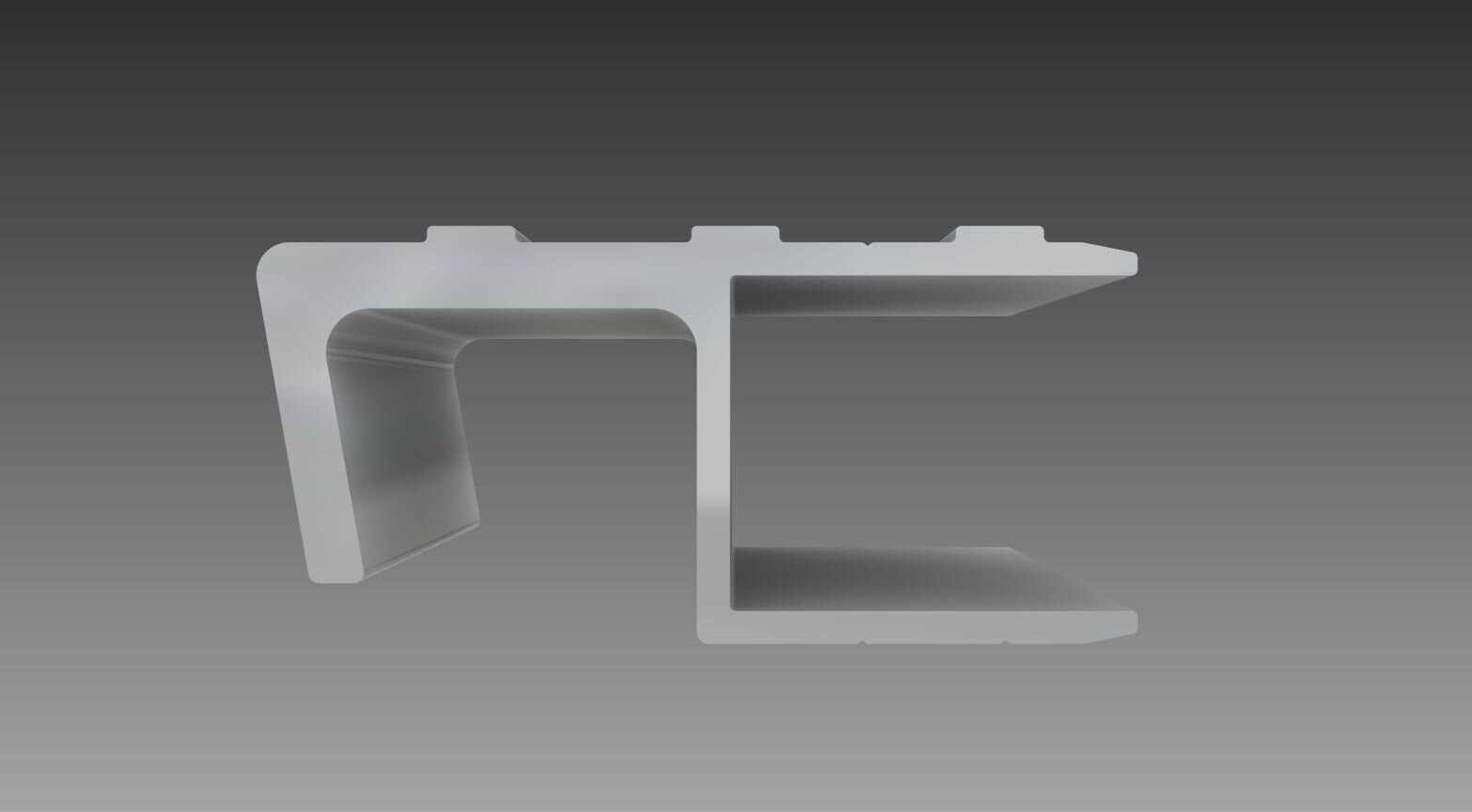 Profil zaczepu najazdu L-280x30mm