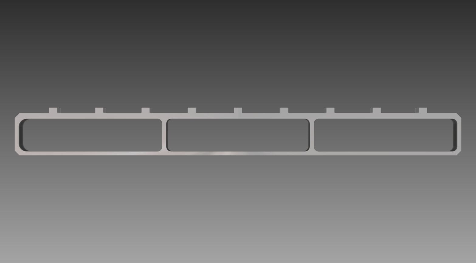 Profil najazdu frezowany L-2330x280x30mm