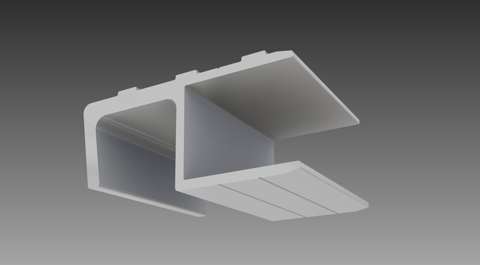 Profil zaczepu najazdu L-280x30mm
